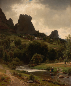 Summer Pastorale (View of Kallenfels) by Worthington Whittredge