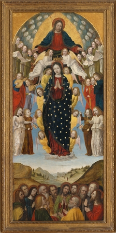 The Assumption of the Virgin by Ambrogio Bergognone
