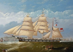 The barque Sarah Watson by William Thomas Baldwin