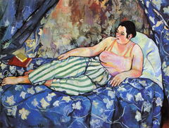 The Blue Room by Suzanne Valadon