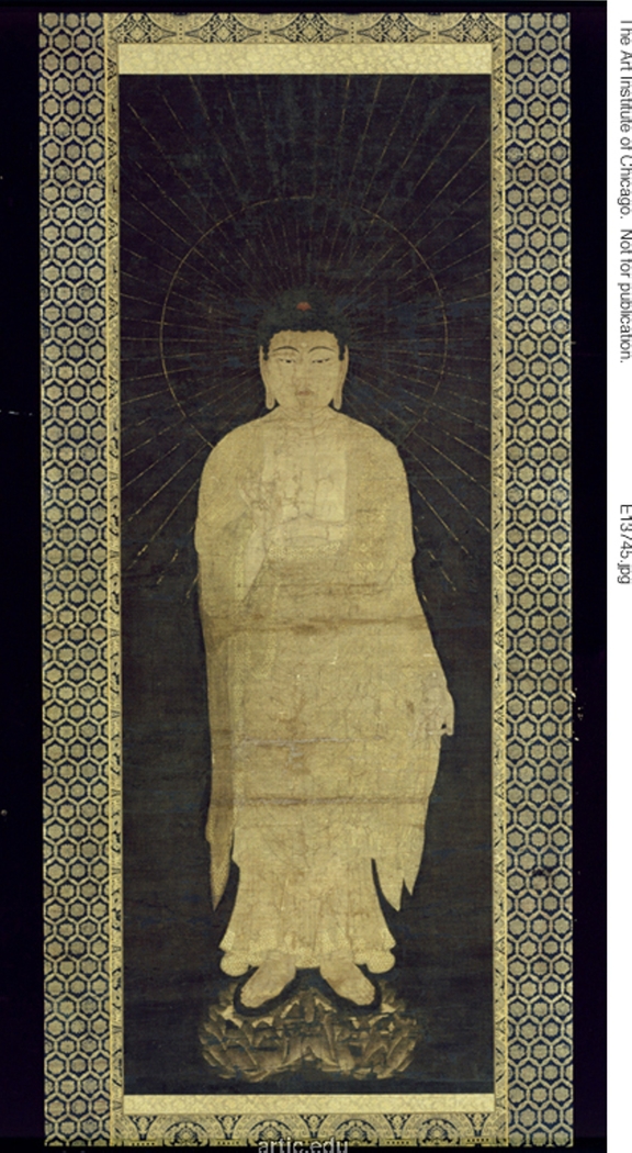 The Buddha Amida, from the triptych Approach of the Amida Trinity