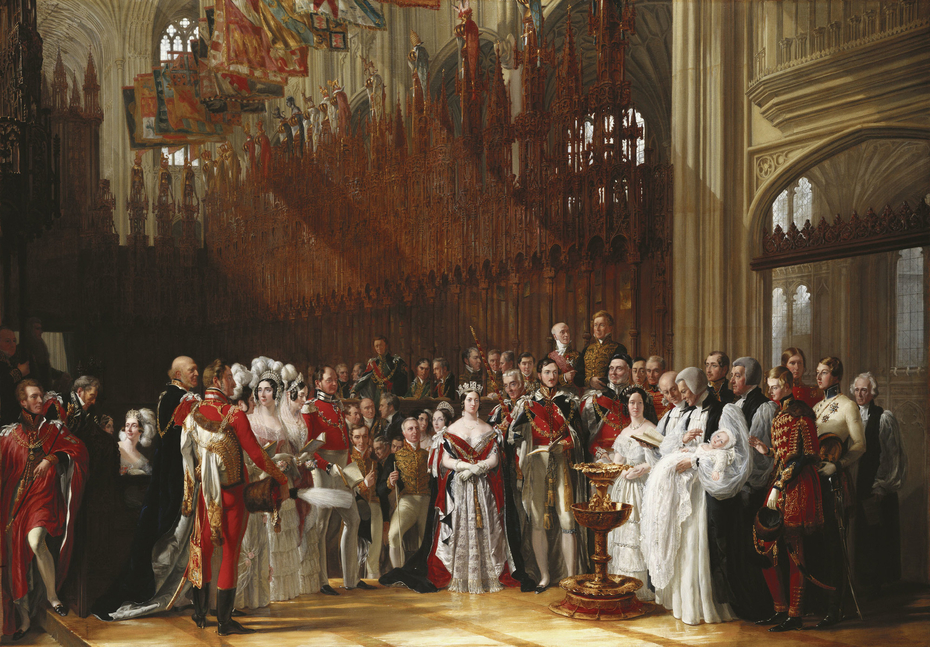 The Christening of The Prince of Wales, 25 January 1842
