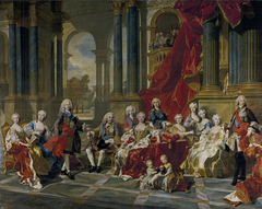 The Family of Philip V by Louis-Michel van Loo