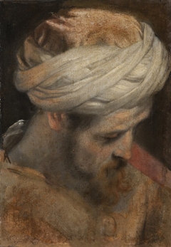 The Head of a Priest, study for The Circumcision