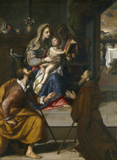 The Holy Family of Cardinal Fernando de’ Medici by Alessandro Allori