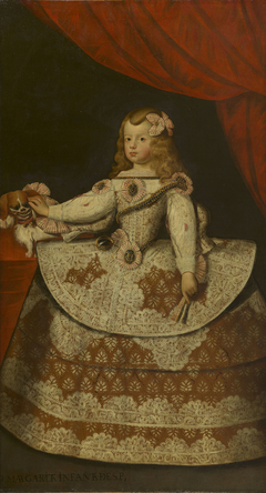 The Infanta Margarita of Spain (1651-1673) by School of Diego de Velázquez