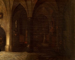 The Interior of an Imaginary Cathedral by Pieter Neefs the Elder