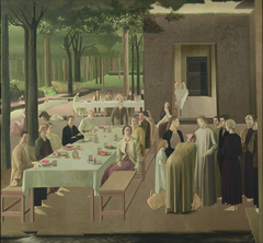 The marriage at Cana by Winifred Knights