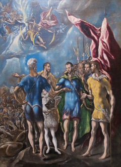 The Martyrdom of St. Maurice and the Ten Thousand Thebans by El Greco