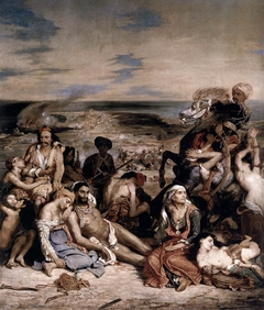 The Massacre at Chios by Eugène Delacroix