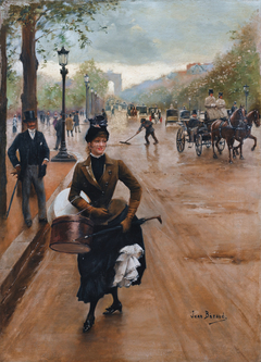 The Milliner on the Champs Elysées