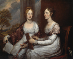 The Misses Mary and Hannah Murray by John Trumbull