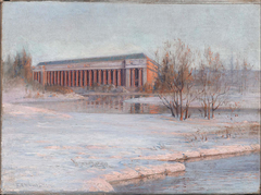 The Museum of Fine Arts, Evans Memorial Wing by Frances Emily Hunt