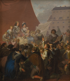 The Oath of Fealty in 1660 by Nicolai Abildgaard