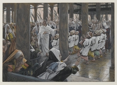 The Procession in the Temple by James Tissot