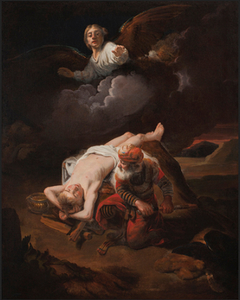 The sacrifice of Abraham by Nicolaes Maes