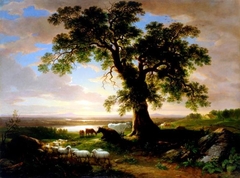 The Solitary Oak (The Old Oak) by Asher Brown Durand