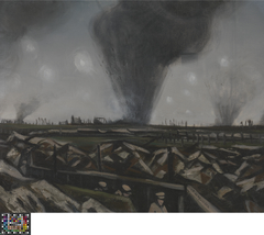 The Strafing by Christopher R W Nevinson