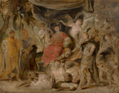 The Triumph of Rome: The Youthful Emperor Constantine Honouring Rome by Peter Paul Rubens