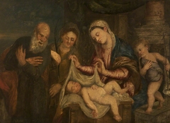 The Virgin and Child with Saints by Anonymous