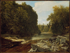 Trenton Falls, New York by John Frederick Kensett