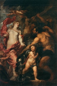 Venus Asks Vulcan to Cast Arms for her Son Aeneas by Anthony van Dyck