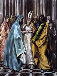 The Marriage of the Virgin by El Greco