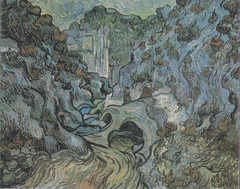 The gorge "Les Peiroulets" by Vincent van Gogh