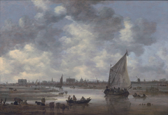 View of Leiden from the Northeast by Jan van Goyen