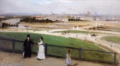 View of Paris from the Trocadero by Berthe Morisot