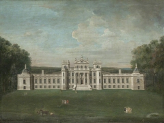 View of South (Park) Front of Seaton Delaval Hall by Arthur Pond