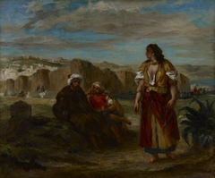 View of Tangier by Eugène Delacroix