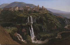 View of Tivoli in Italy