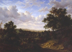 View on the Thames: Greenwich in the Distance by Patrick Nasmyth