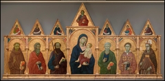 Virgin and Child with Saints Francis, Andrew, Paul, Peter, Stephen, and Louis of Toulouse