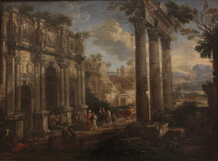 Vue des ruines du Forum romain