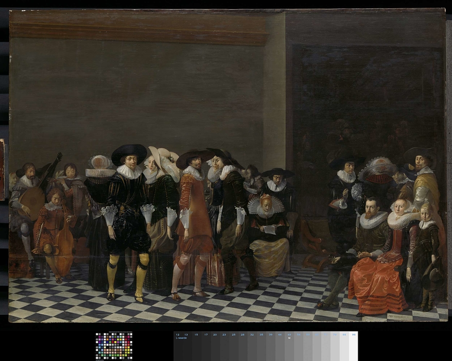 Wedding Feast, Fete in Honor of the Marriage of Adriaen Ploos van Amstel and Agnes van Bijler in 1616