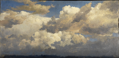 Wolkenstudie by Johann Wilhelm Schirmer