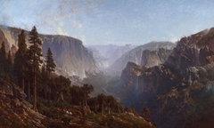 Yosemite Valley (From Below Sentinel Dome, as Seen from Artist's Point)