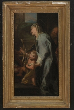 Young St. John the Baptist with Elizabeth and Zachariah