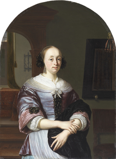 A Portrait of a Lady by Frans van Mieris the Elder