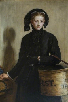A Widow's Mite by John Everett Millais