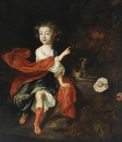 A Young Boy of the Harpur Family by Cornelis Janssens van Ceulen