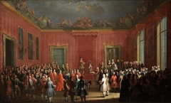 Abdication of Charles III by Antonio Joli