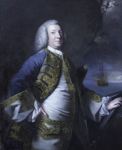 Admiral Sir George Anson, Baron Anson of Soberton (1697-1762) by Joshua Reynolds