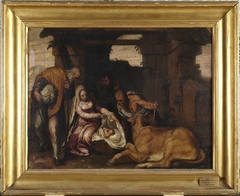 Adoration of the Shepherds by Paolo Farinati