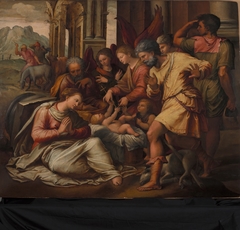 Adoration of the Shepherds by Perino del Vaga