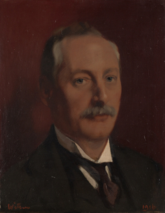Alfred Gideon Boissevain (1870-1922), directeur en hoofdredacteur Algemeen Handelsblad by Willem Witsen