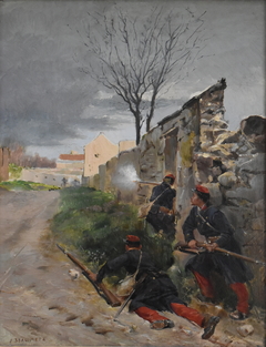 Ambush by Henri-Charles-Etienne Dujardin-Beaumetz