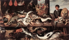 At the Fishmonger's by Frans Snyders